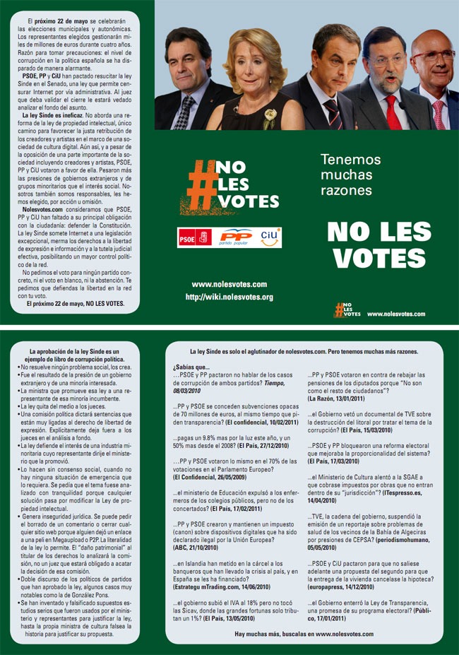 triptico-nolesvotes triptico-nolesvotes