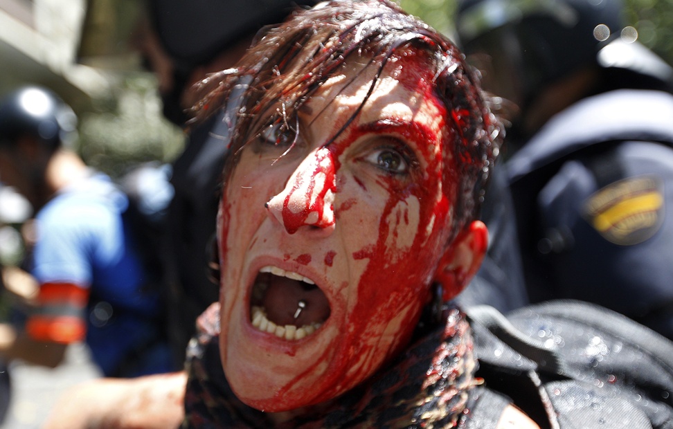 SPAIN-MINING-STRIKE-JOBS-PROTEST SPAIN-MINING-STRIKE-JOBS-PROTEST