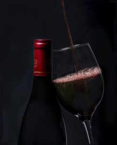 Clear Wine Glass